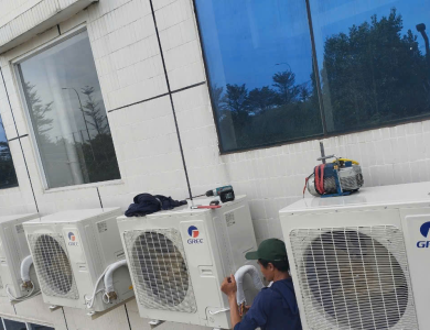 Cung cấp lắp máy lạnh cty golden house