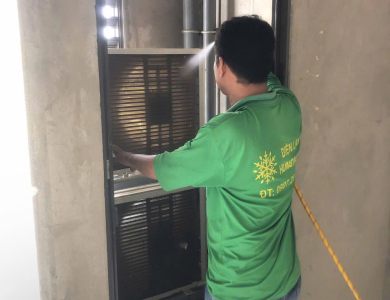 Bảo trì hệ thống lạnh cho cty Pharmacty