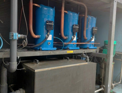 Thay thế máy nén cho chiller nà máy nhiệt điện phú mỹ