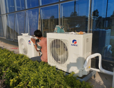 Cung cấp lắp đặt máy lạnh cho cty ARTISAM PLANET INTERNATIONAL