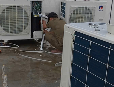 Cung cấp lắp máy lạnh cty golden house