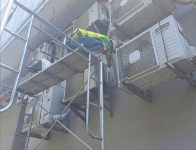 Bảo trì hệ thống lạnh cho cty Pharmacty