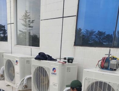 Cung cấp lắp máy lạnh cty golden house