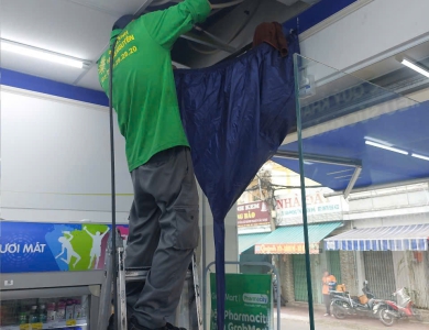 Bảo trì hệ thống lạnh cho cty Pharmacty