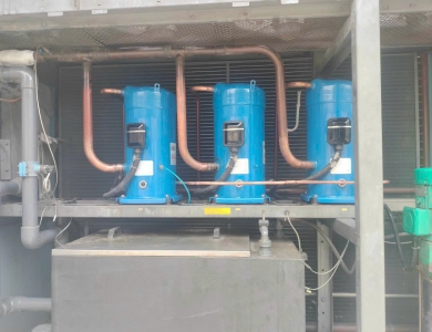 Thay thế máy nén cho chiller nà máy nhiệt điện phú mỹ